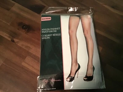 NUEVO nuevo con etiquetas ADULTO Sexy LEG AVENUE Nylon RED Red de Pesca PANTIMEDIAS Medias CALMEDIAS Foto 1 de 4