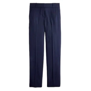J Crew Cameron dunkelblau Wolle schmale kurze Hose italienische Stretch Wollmischung Gr. 24 - Bild 1 von 12