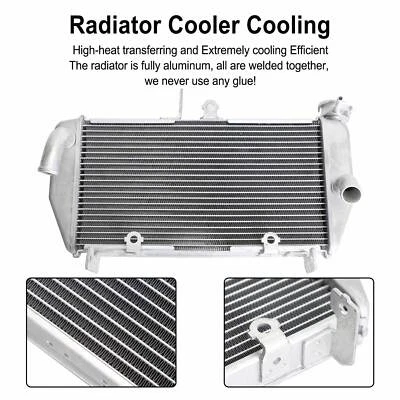 Silver Radiator Cooler Cooling Fit For Yamaha YZF R3 YZF-R3 YZFR3 2015-2021 UE Foto 1 de 4