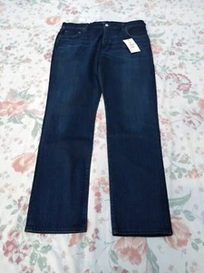 Citizens Of Humanity Jeans Mens 36 x 27 Blue Dark Wash Relaxed Straight Leg - Picture 1 of 16