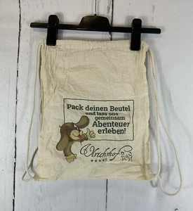 Tragetasche Stofftasche Tasche Beutel Einkaufstasche Rucksack m. Werbung - Bild 1 von 2