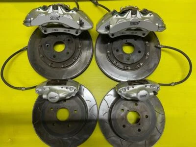 2007 JDM SUBARU IMPREZA WRX STI SPEC C TYPE RA-R BREMBO BRAKE CALIPERS KIT - Image 1 of 4