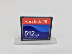 SanDisk 512 MB Compact Flash Memory Card - Grade A (SDCFJ-512-388) - Picture 1 of 2