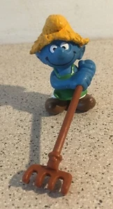Figurine Schtroumpf Schleich - Schtroumpf jardinier smurf Schlumpfe Puffi - Picture 1 of 2