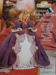 Paraíso 1778 Loio XVI Novia Crochet Patrón vol P-023 para Muñeca Barbie 11.5"  - Imagen 1 de 2