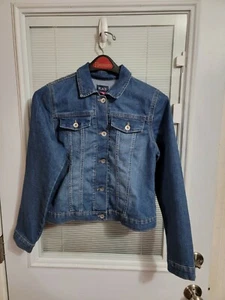 The Children's Place Girls 2XL Denim Jacket Size 16 - Picture 1 of 9