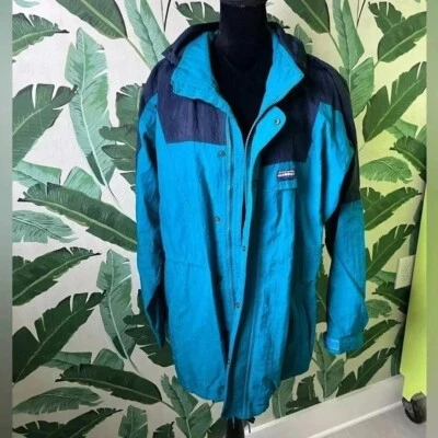 Chaqueta de esquí vintage blanca Sierra azul verdoso años 80 90 impecable talla M unisex Foto 1 de 4