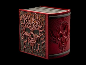EDH Necronomicon: Book of the Dead Commander Deck Box, Holds 100+ cards, MTG - Picture 1 of 6