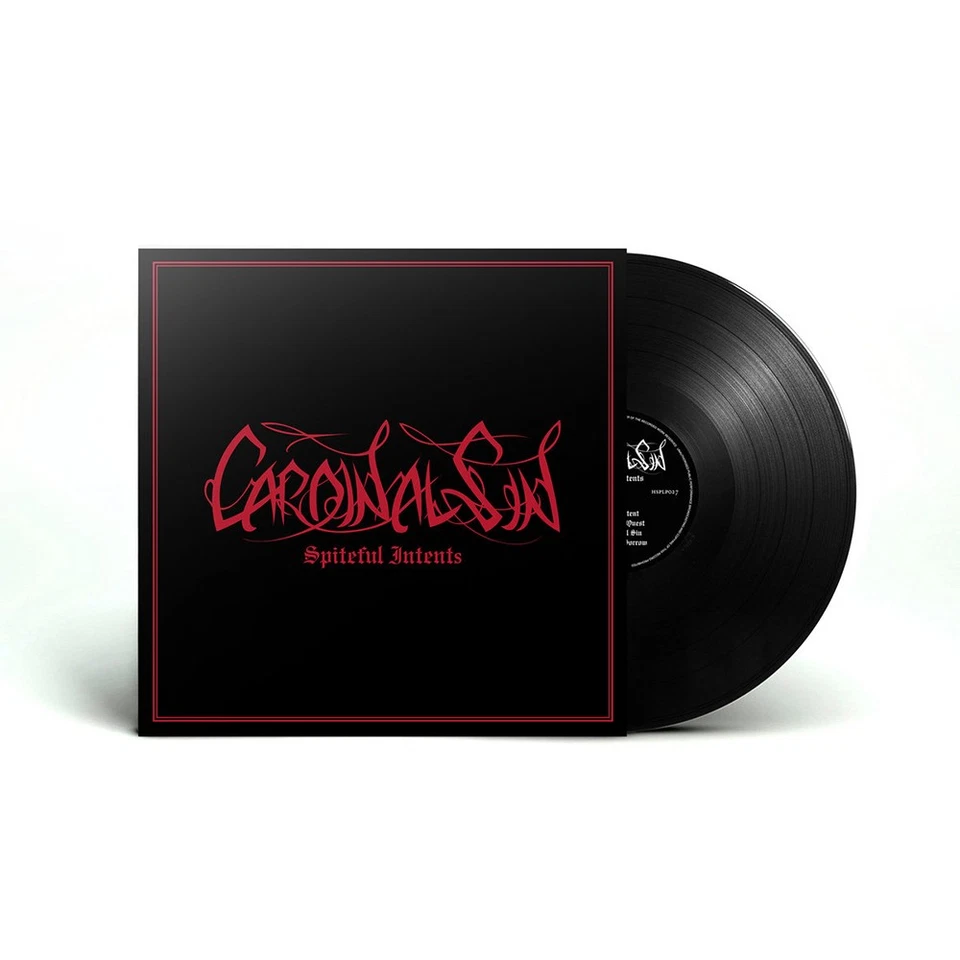 CARDINAL SIN - spiteful intents LP black - Bild 1 von 1