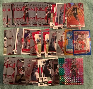 A.J. Lotto 50 carte Terrell con inserti! Atlanta Falcons - Foto 1 di 1