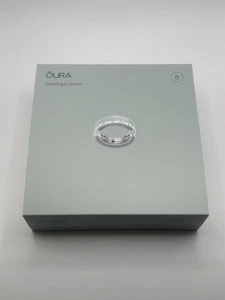 Oura Ring Gen 4 Size 8 Ceramic Tide Green |Brand new! - Picture 1 of 4