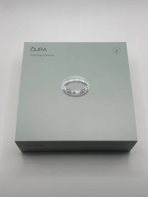 Oura Ring Gen 4 Size 8 Ceramic Tide Green |Brand new! - Image 1 of 4