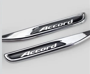  FENDER GARNISH EMBLEM BADGE FOR HONDA ACCORD SEDAN COUPE 2013-2017 - Picture 1 of 5