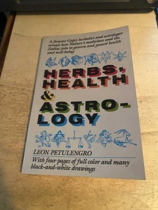 Petulengro: Herbs, Health & Astrology 1977 Very Good New Age Alternative 1st PB - Picture 1 of 1