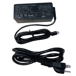 USB-C Type-C Adapter Charger For Nikon For Canon For ThinkPad For Dell Laptop - Zdjęcie 1 z 9