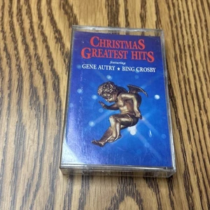Christmas Greatest Hits Cassette Gene Autry & Bing Crosby - Picture 1 of 4