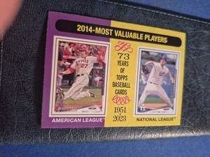 2024 Topps Heritage MVP Mike Trout/Clayton Kershaw #207 - Picture 1 of 1