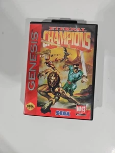 Eternal Champions (1993) Sega Genesis CIB pulito e testato - Foto 1 di 3