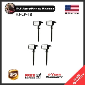 Solar Landscape Spike Lights 4 Pack Motion Sensor High Luminous IP65 Outdoor - Picture 1 of 23
