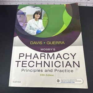 Mosby's Pharmacy Technician Principles and Practice 5th Ed. Karen Davis Anthony  - Picture 1 of 12