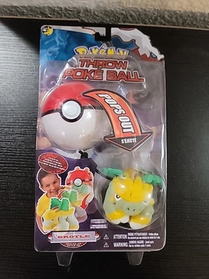 Pokemon DP Battle Dimension Throw Poke Ball Grotle Series 6 Jakks Pacific - Imagem 1 de 2