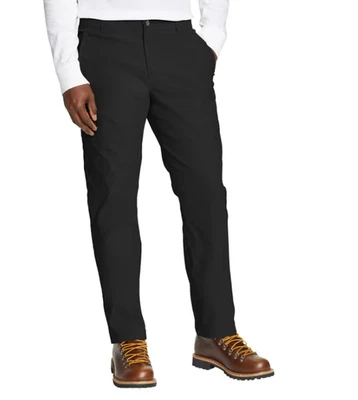 Pantalón forrado de lana Eddie Bauer para hombre UPF 50+ negro talla 34x34 Foto 1 de 4