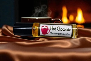 Aceite de perfume sin cortar roll-on de chocolate caliente hecho a mano 10 ml - Imagen 1 de 5