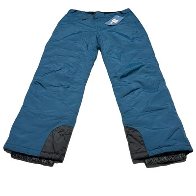 Calça de neve feminina White Sierra com isolamento de tobogã azul ardósia tamanho GG nova com etiquetas - Imagem 1 de 4