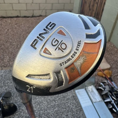 Ping G10 3 Hybrid 21° Regular Flex Graphite Left-Handed 39.75” - Image 1 of 4