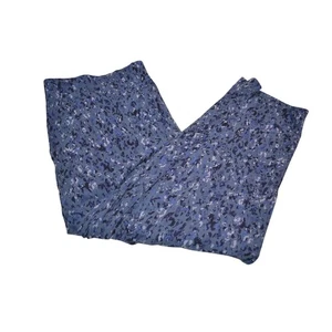 Athleta Brooklyn Ankle Pant Abstract Blue Print Lightweight Travel Loungewear 22 - Bild 1 von 8