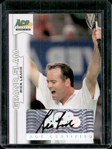 Rick Leach 2013 Leaf Ace Authentic Tennis Grand Slam Auto Autogramm - Bild 1 von 2