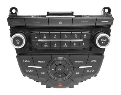 Painel de controle de áudio rádio Ford Focus Escape C-Max 2015-2018 somente F1ET-18K811-LD - Imagem 1 de 4