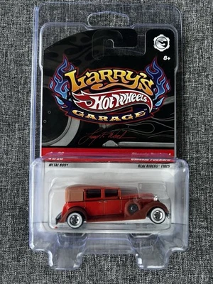 1/64 Hot Wheels Larry's Garage Classic Packard/Naranja-Marrón Guardabarros/Real Rider Foto 1 de 4