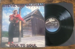 Stevie Ray Vaughan - Soul To Soul - 1985 US 1st Press Album / EX / EX - Picture 1 of 11