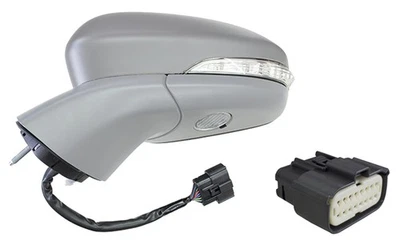 Specchio retrovisore sinistro per Ford Mondeo 5 specchietto retrovisore esterno elettrico pieghevole frecce vetro - Immagine 1 di 3