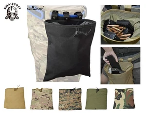 Tactical MOLLE Magazine Recovery Pouch Practical Drop-Off Self-Dumping Bag - Picture 1 of 17