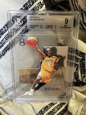 2003 Fleer E-X #9 Kobe Bryant BGS 9 *READ DESCRIPTION - Graded October 20, 2025 - Image 1 of 2