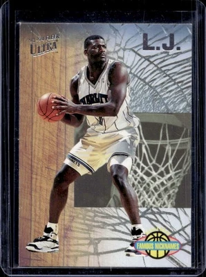 1993-94 Fleer Ultra Larry Johnson Famous Nicknames #6 Hornets - Image 1 of 2