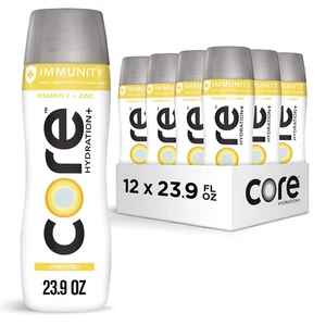 Hydration+ Immunität Zitronenextrakt Wasser mit Vitamin C & Zink, 12er Pack - Bild 1 von 12