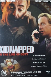 DVD NEW: Kidnapped | Line Of Duty - 1995 Action Thriller, Region 4 - Picture 1 of 2