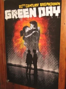 GREEN DAY - SIGNED 24" X 36" - 21ST CENTURY BREAKDOWN TOUR POSTER - Picture 1 of 1