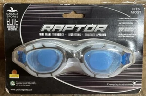 Swimming Goggles Comfortable Adult Anti Fog UV Protection Swim Glasses Blue/Slvr - Picture 1 of 4