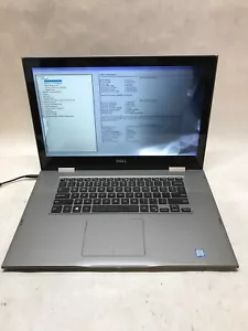 Dell Inspiron 15-5578 15" Laptop i3-7100U 2.4GHz 4GB RAM *BAD LCD* For Parts -DW - Picture 1 of 7