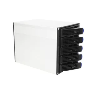 5x SATA 3,5"/2,5"HDD Gehäuse Hot Swap Cage Sas HDD Press-Fit Festplattenschublade - Bild 1 von 12