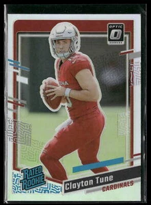 Clayton Tune 2023 Donruss #302 Rookie Optic Rated Rookie Holo Prizm Cardinals - Picture 1 of 2