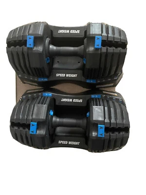 Mancuernas ajustables NordicTrack con bandeja de almacenamiento -55 lb para ambos pares Foto 1 de 4