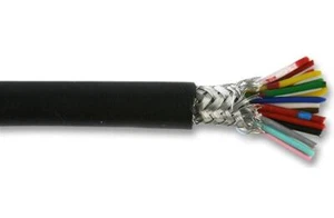 7-2-20C 20-Core Screened Cable, 0.2mm, Black, 100m - MP002378 - Picture 1 of 1