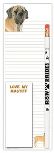 Mastiff Notepad & Pencil Gift Set - Picture 1 of 1