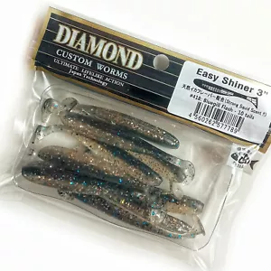 Señuelo Diamond Easy Shiner de plástico suave cebo plantilla pez roca finura #418 - Imagen 1 de 4