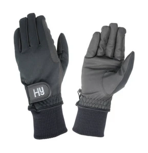 Hy Hy5 Erwachsene ultrawarme Softshell Thinsulate Mehrzweckhandschuhe schwarz XS-XL - Bild 1 von 5